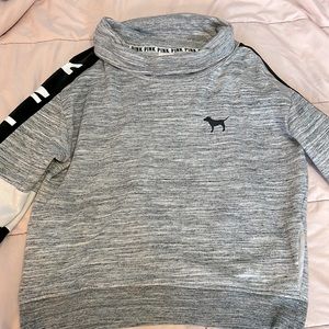 Pink Victoria’s Secret Lounge Cowl Pullover Sweater Size Small